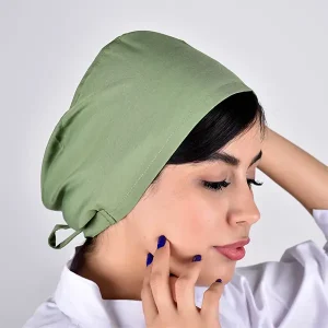 کلاه جراحی رنگ سبز پسته ای