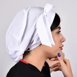 کلاه حجاب رنگ سفید